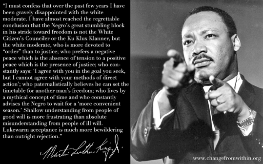 Rev. Dr. Martin Luther King, Jr. Quote