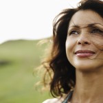 Person looking as though they have found clarity and are ready to move forward in their life