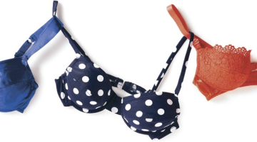 Three bras